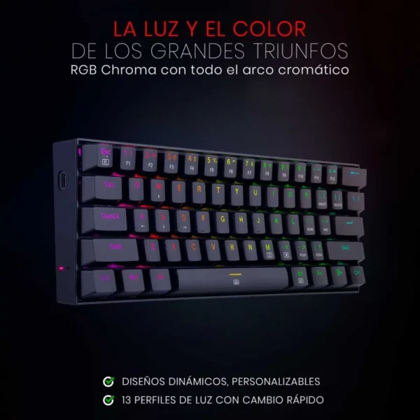 TECLADO GAMER K61 MECANICO